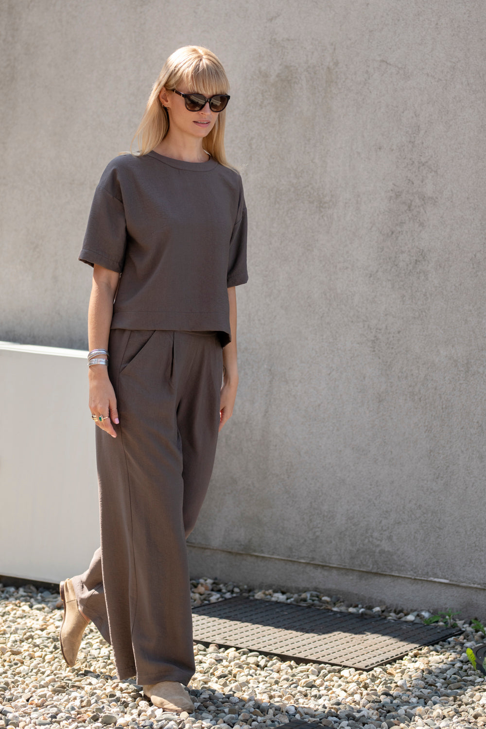 Echo t-shirt oversize – kakao_5