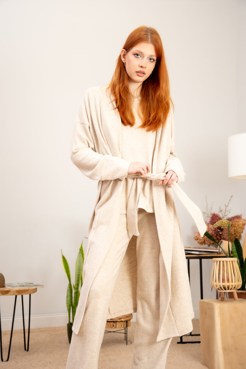 Szlafrok midi z ciepłej, drapanej dzianiny bawełnianej_2