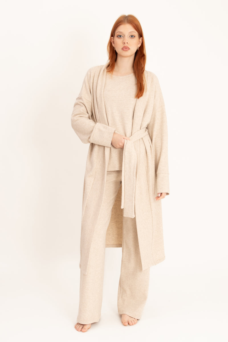 Szlafrok midi z ciepłej, drapanej dzianiny bawełnianej_3