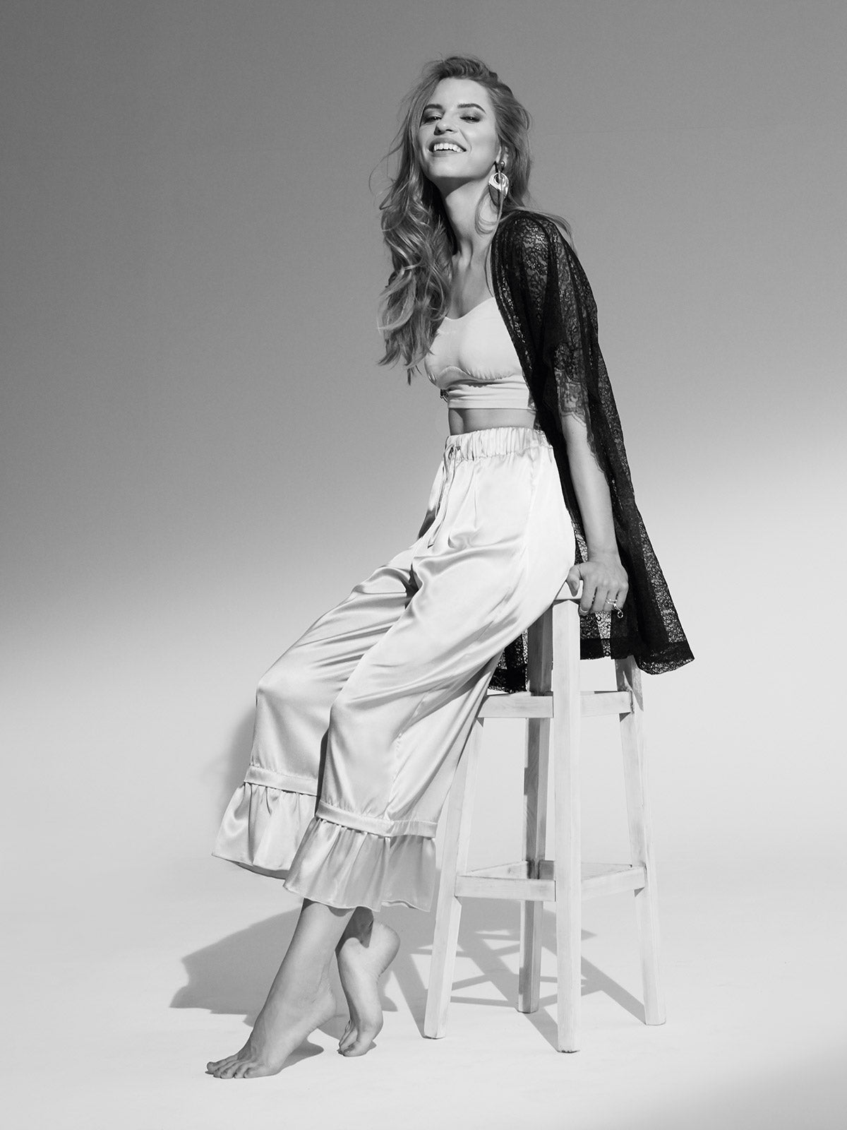 Wiskozowy top na ramiączkach - różowy_3