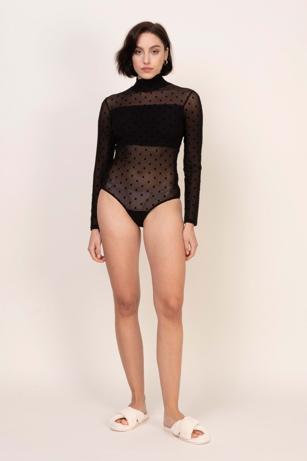 Black Classic Turtleneck Top - Forsythe Turtleneck | Marcella